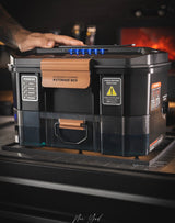 STYLANCE BarberSONIC Disinfectant Storage Box for Clipper Blades & Barber Accessories