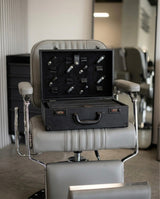 Barber VIP Black Leather Case
