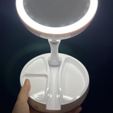 Led Mirror Light TriColor Lighting 10x and 1x magnification
