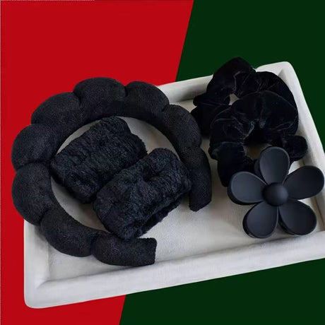 6 pcs wrist hair accessories set