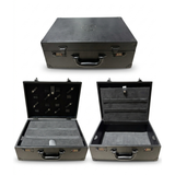Barber VIP Black Leather Case