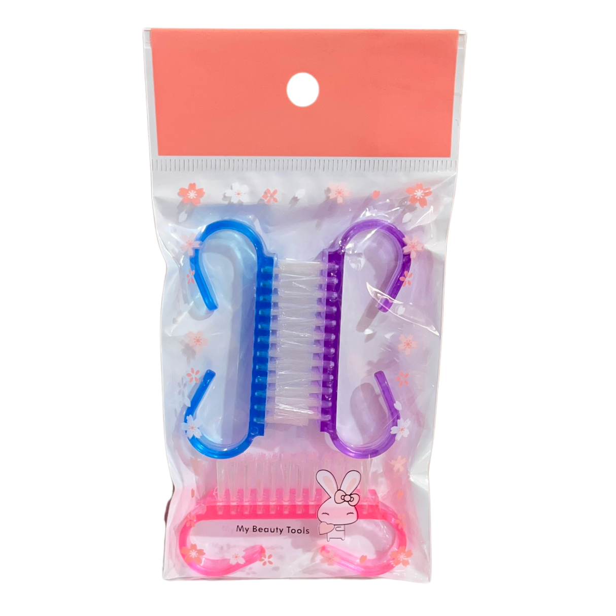 Handle Nail grip Brush 3 pcs kit