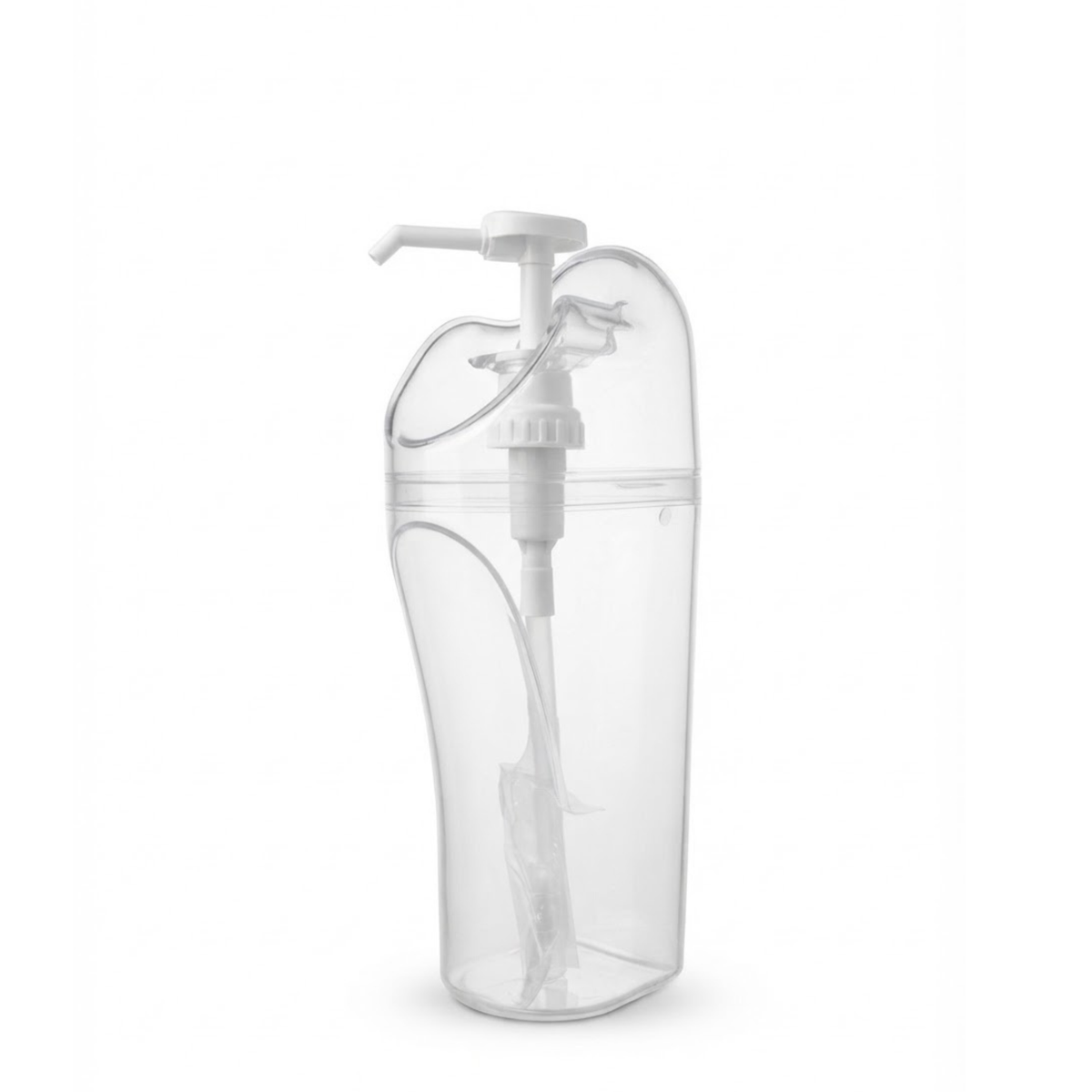 Transparent Professional Shampoo Pump Bottle