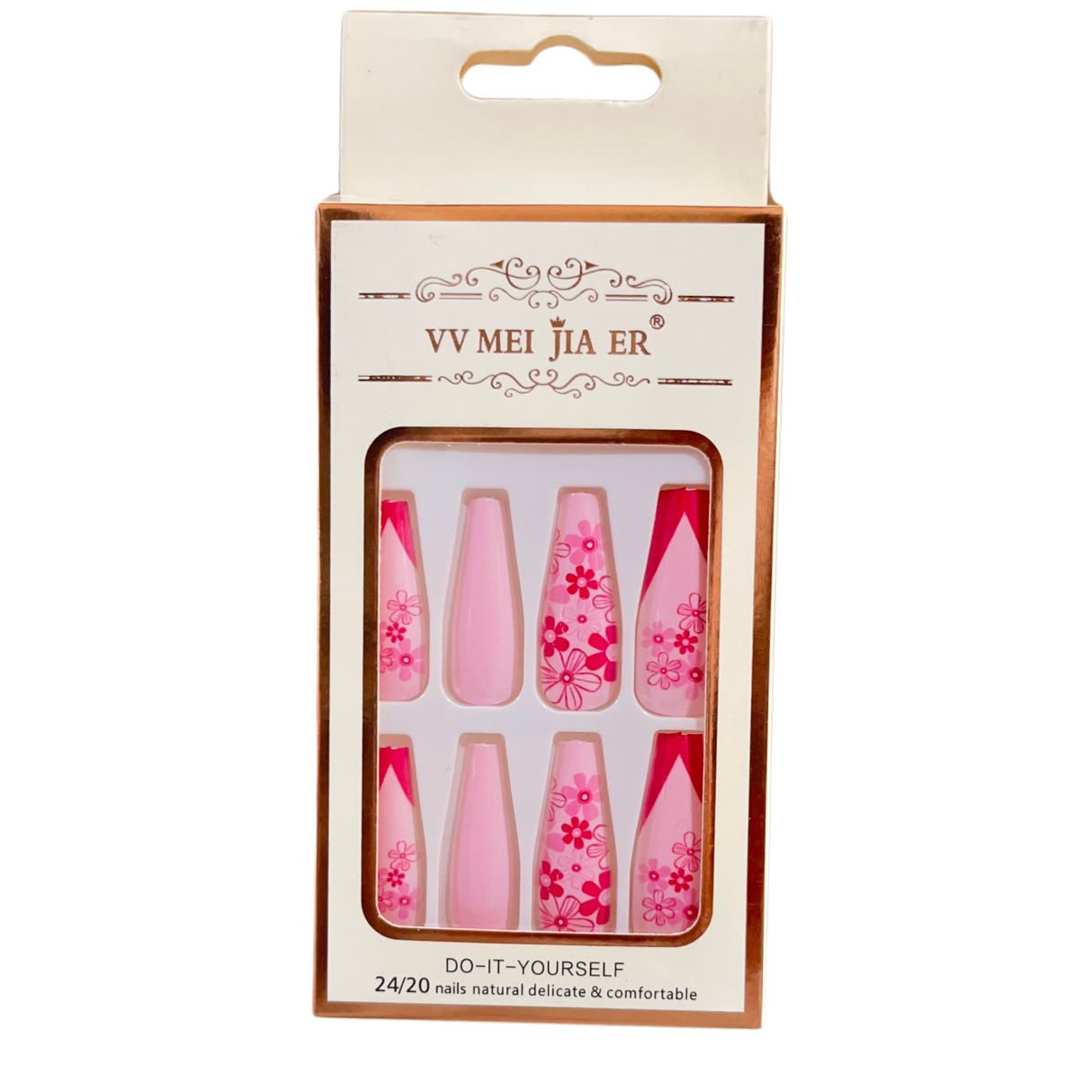 VV Meijiaer Nail Design 24/20 With nail glue liquid