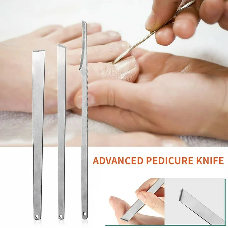Pedicure Knife Set 3 pcs