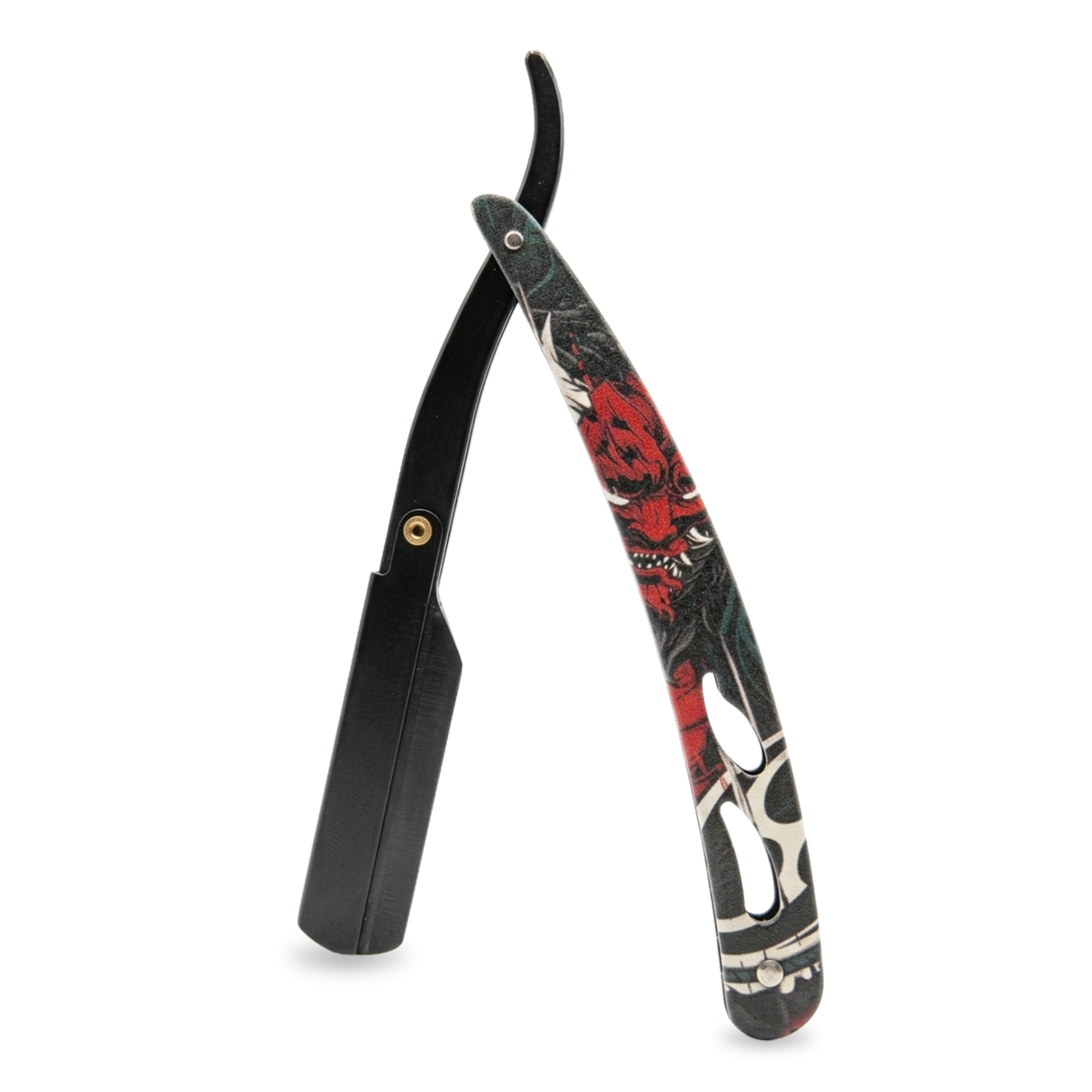Red Demon Barber Metal Razor