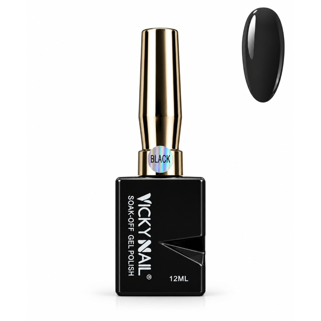 Vicky Nail Gelish “Black” - 12ml