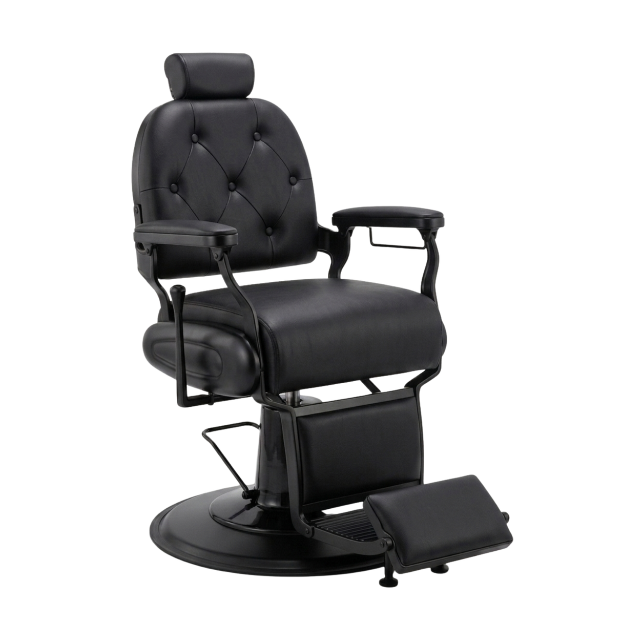 Full Black Barber Professional chair X103