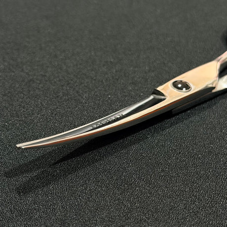 Silver Curved 5.5” inches Salon Scissor