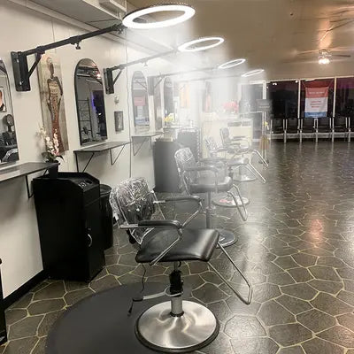 Barber Ring Light Wall Mount