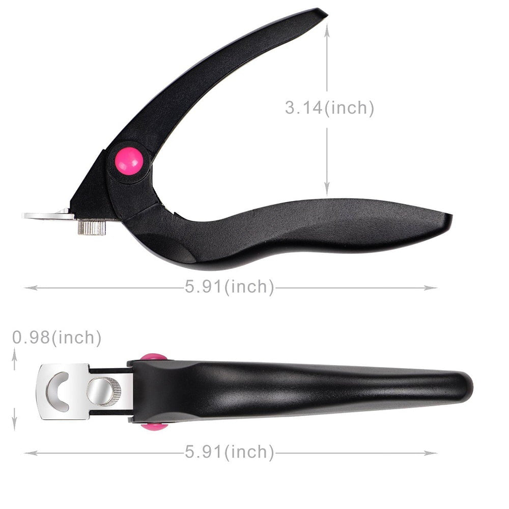Nail Art Tips Cutter Acrylic False Nails Triple Cut