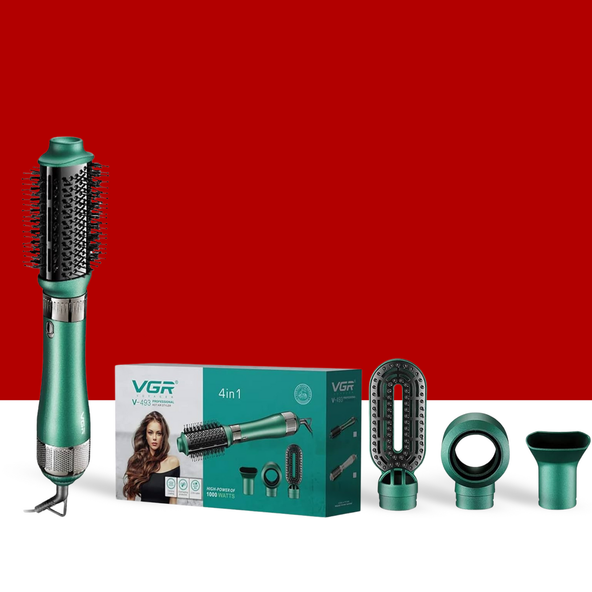 VGR V-493 styling tool 4-in-1