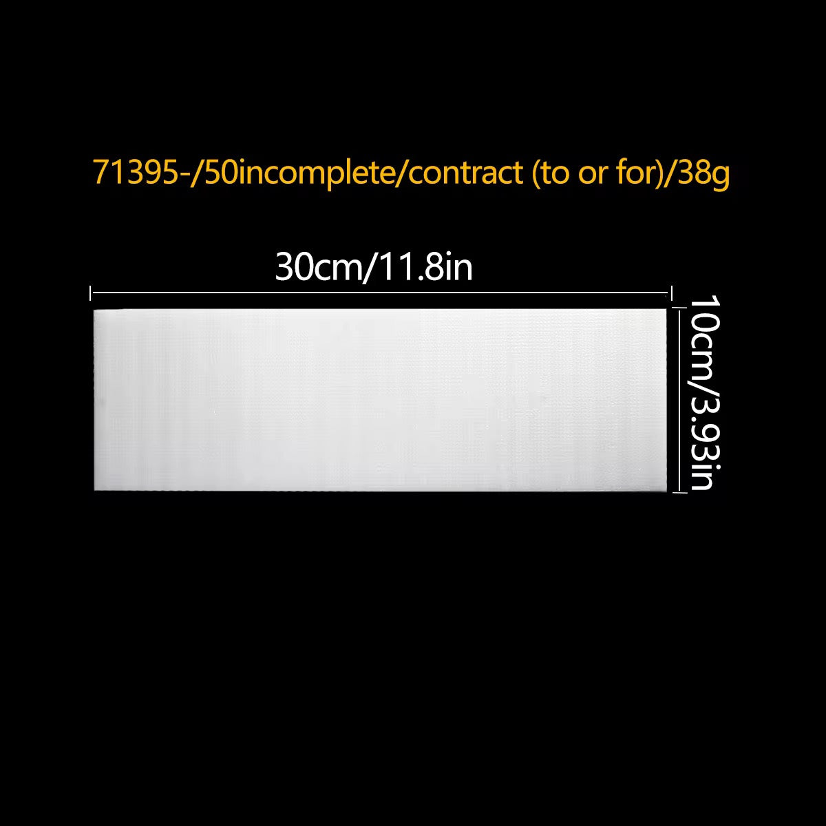 Foam Highlights Perm Hairdressing paper Patches 50 pcs