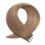 Tape Hair Extensions 21" #12 Dirty Blonde - 100% Human Hair