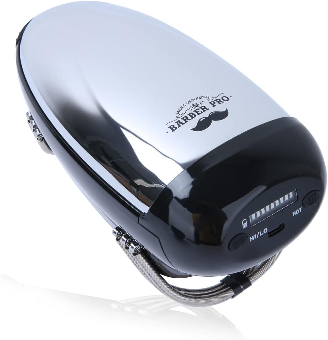 Professional Cordless Heated Massage Gun – USB Rechargeable for Neck, Legs & Hands