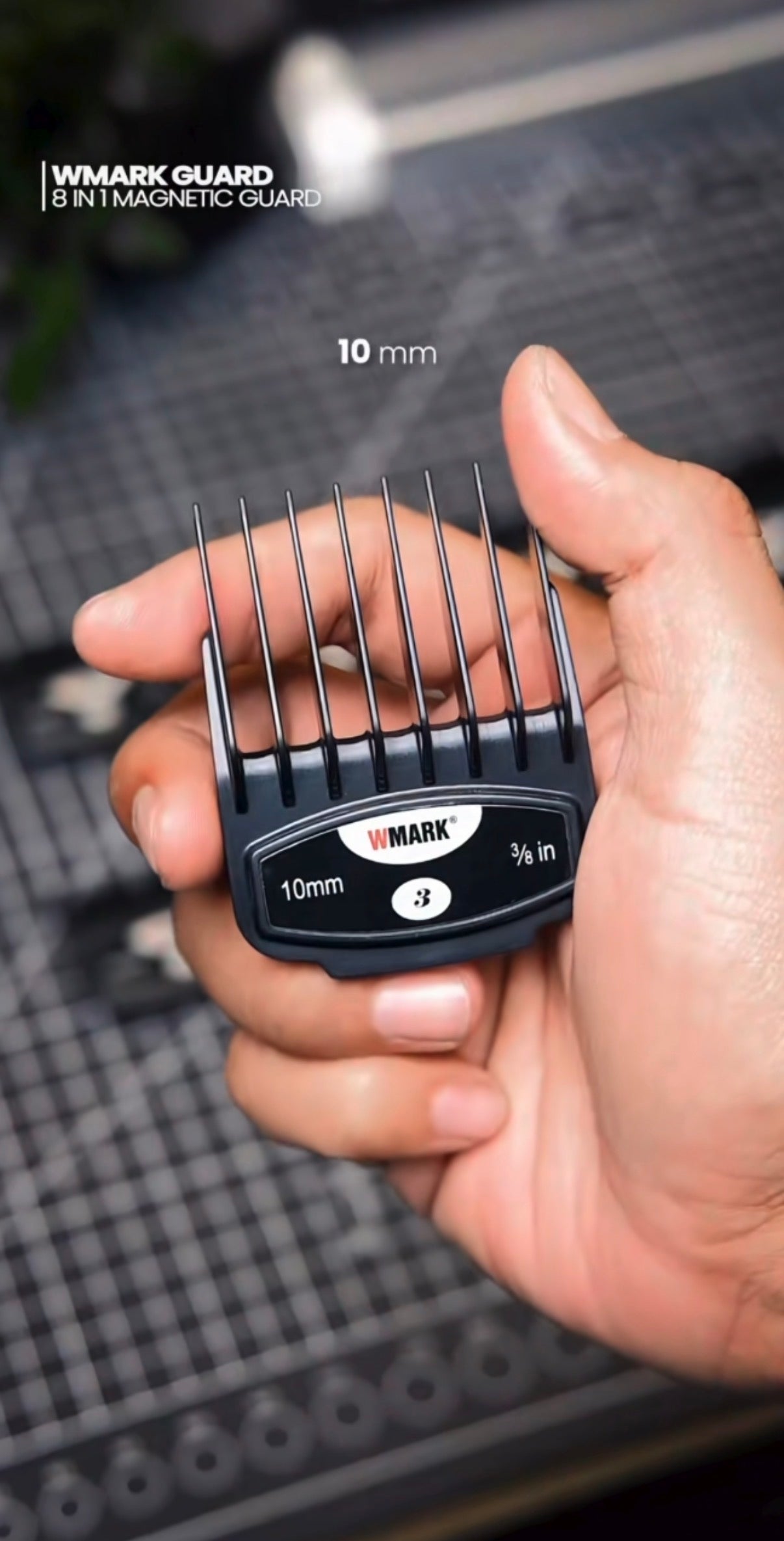 Wmark Magnetic Guide Comb Set 8pcs