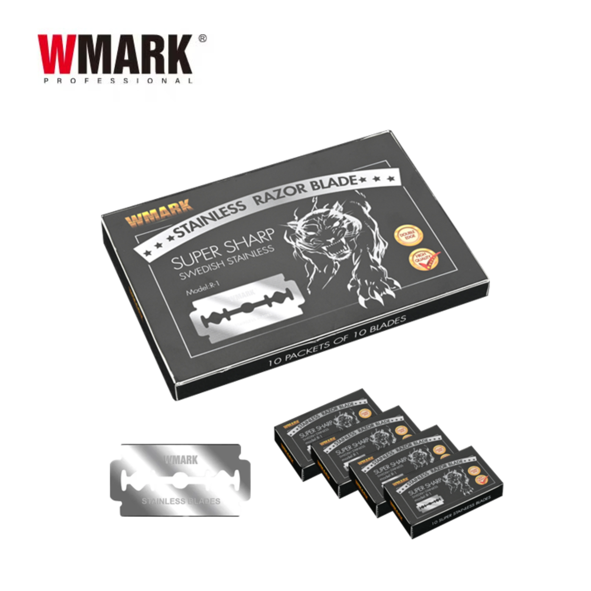 WMARK Stainless Razor Blade Box R1 (100pcs)