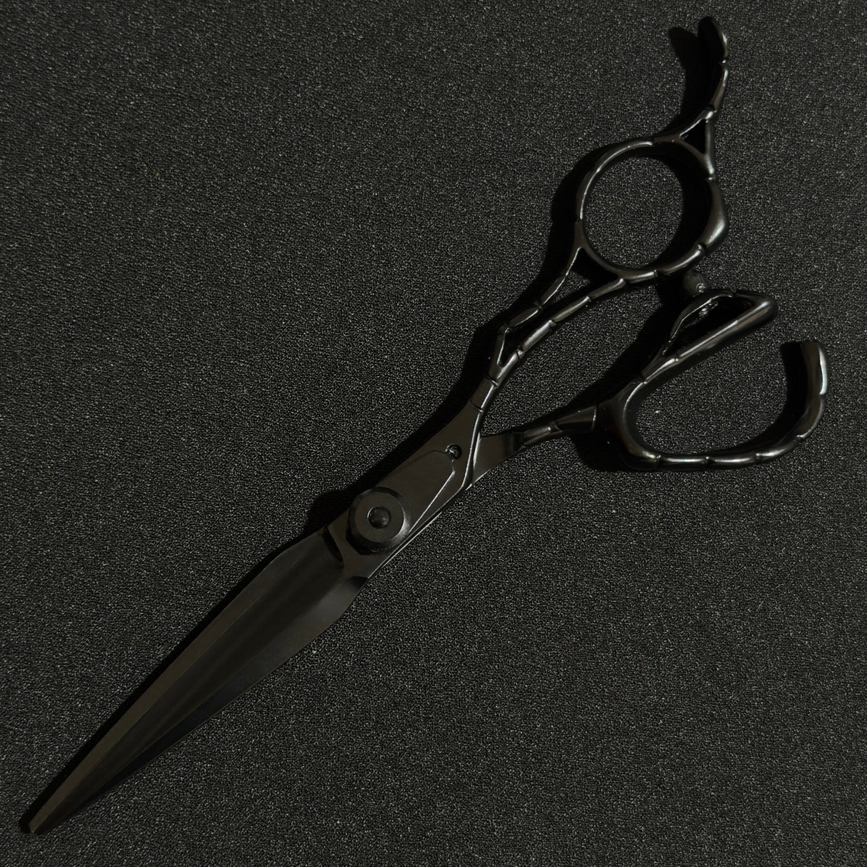 Full Black 6” Salon Scissor 440c
