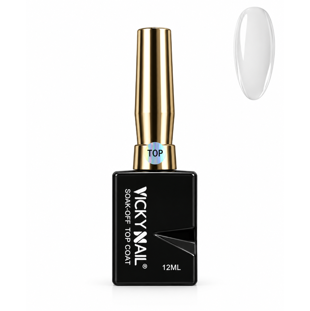 Vicky Nail Gelish Top Coat - 12ml