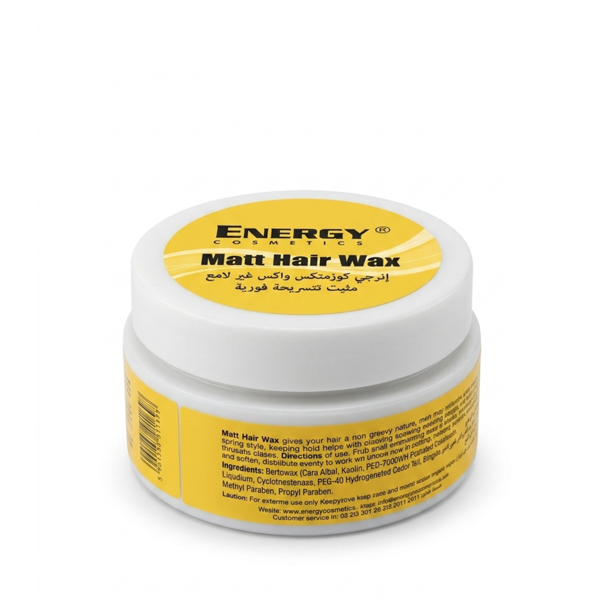 Energy Matt Hair Wax - 100g