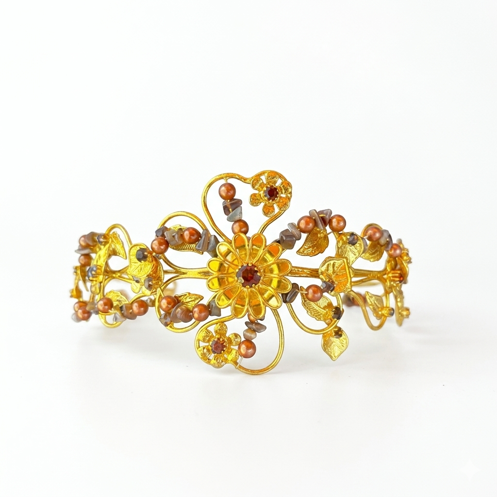 Bride Crown Floral Model BCS25