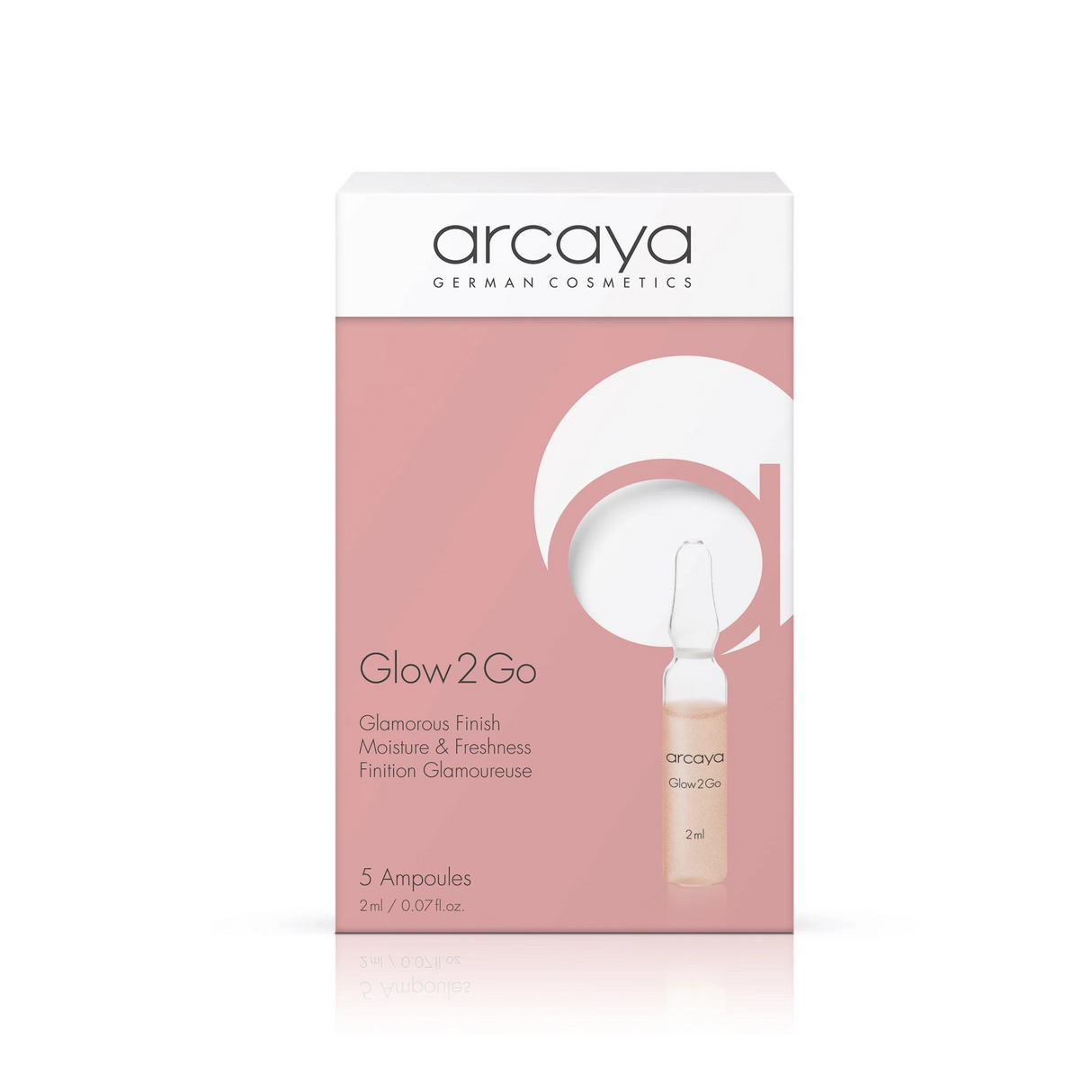 Arcaya Glow 2 Go - moisturization,Wrinkle reduction,glowing skin, Protects against blue light