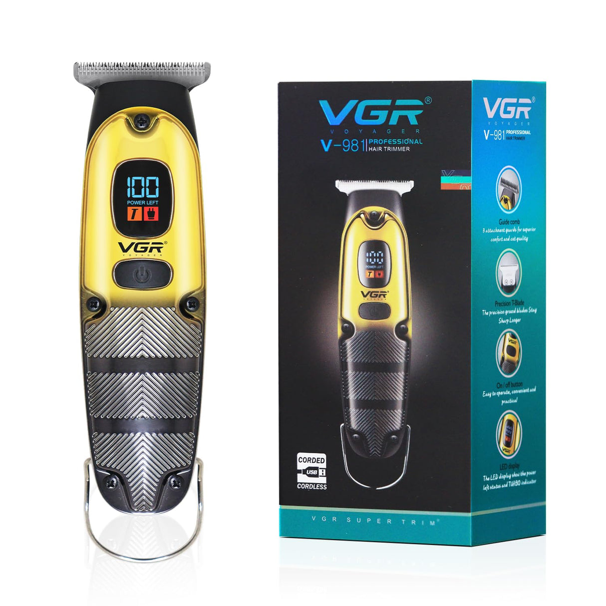 VGR V-981 New Hair Trimmer