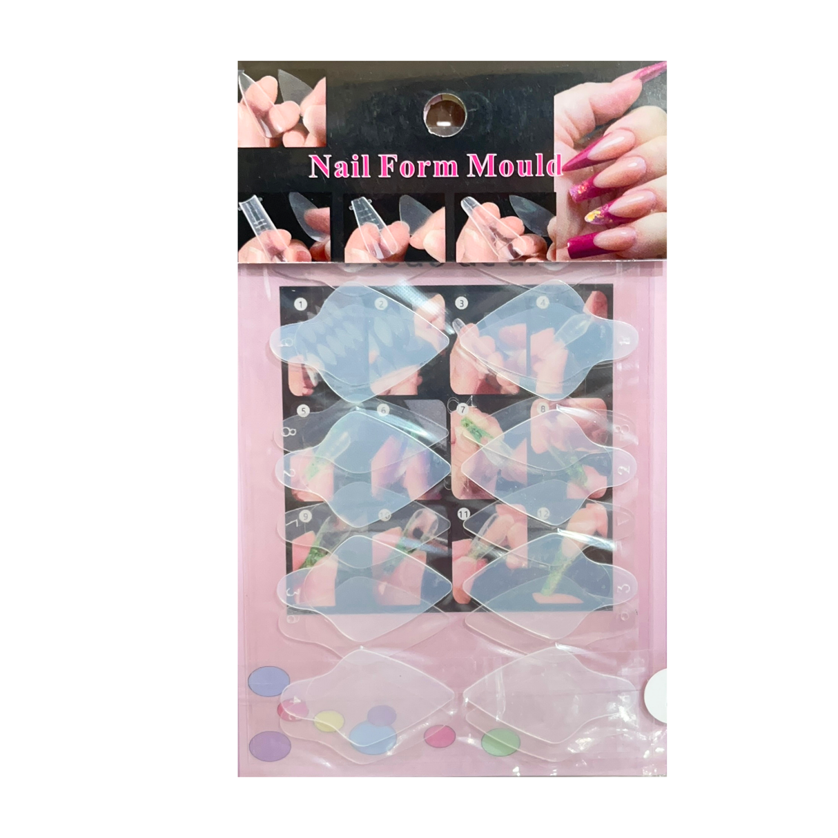 Nail Form Mould Pack 10pcs