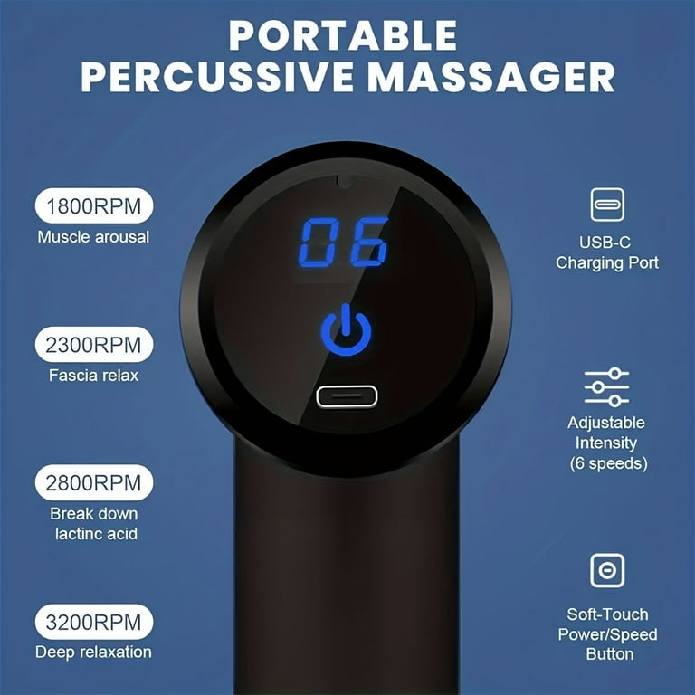 Massager Gun Noiseless long lasting battery