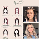 Professional Rubber Satin curler HeadBand