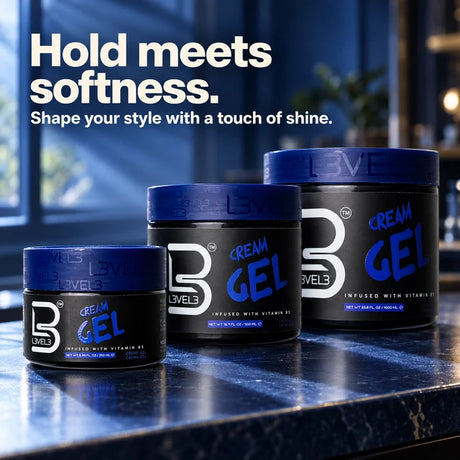 L3VEL3 Cream Hair Gel - 500ml