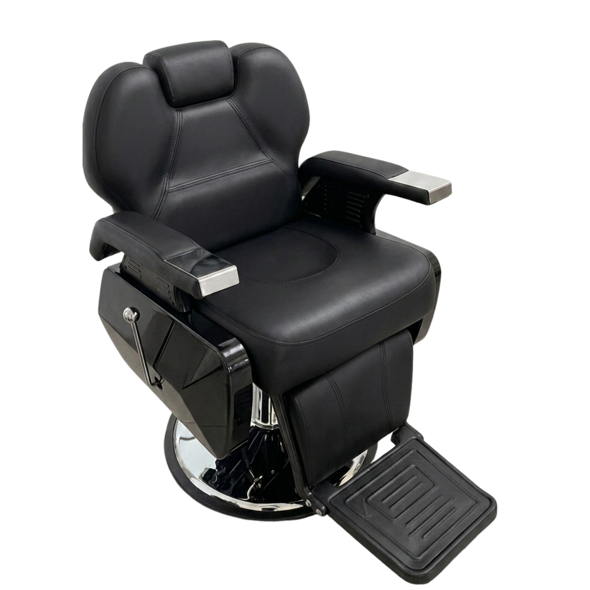 Black Wide Professional Barber chair X305