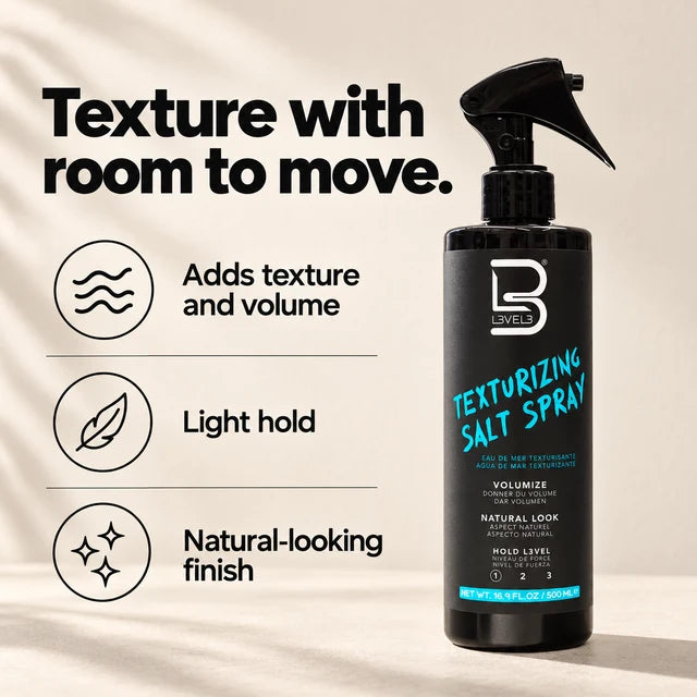L3VEL3 Texturizing Salt Spray - 250ML