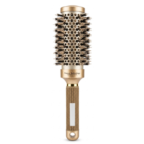 Nano Technology Ceramin Golden Rounded Brush