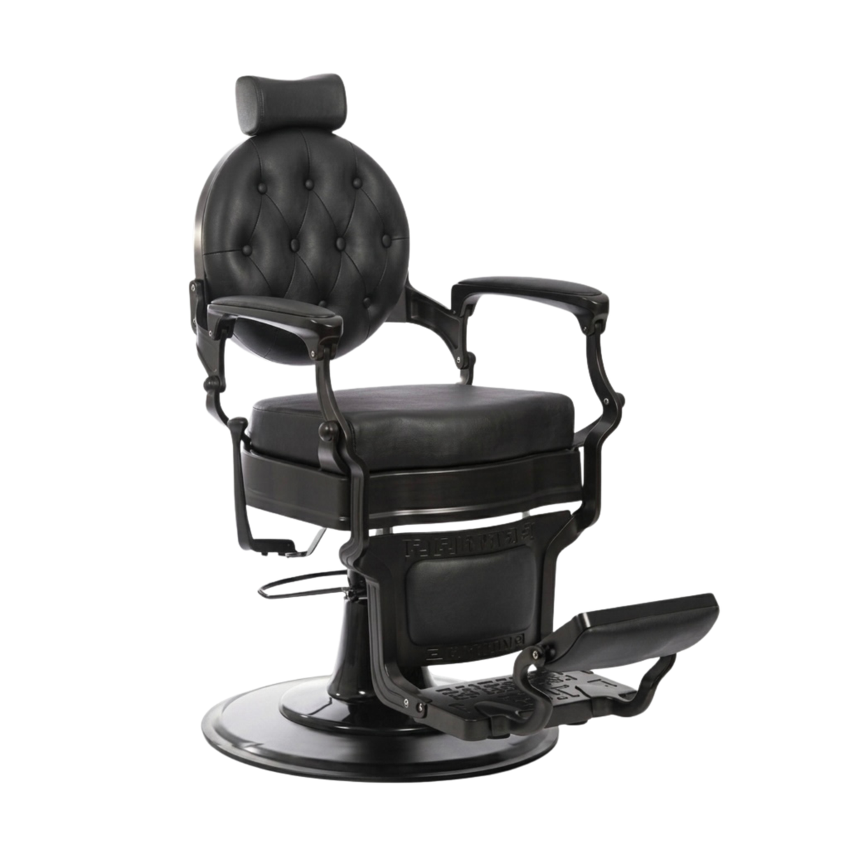 Classic Full Black Barber Professional Chair