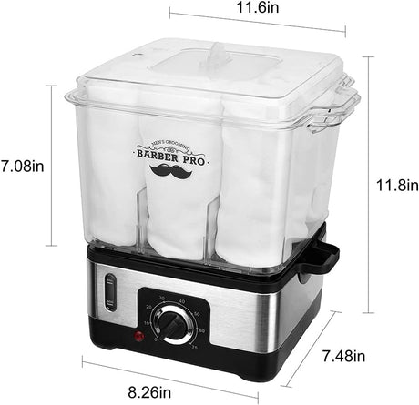 Professional Mini Hot Towel Warmer Steamer – Fast Heating for Spa & Barber Use