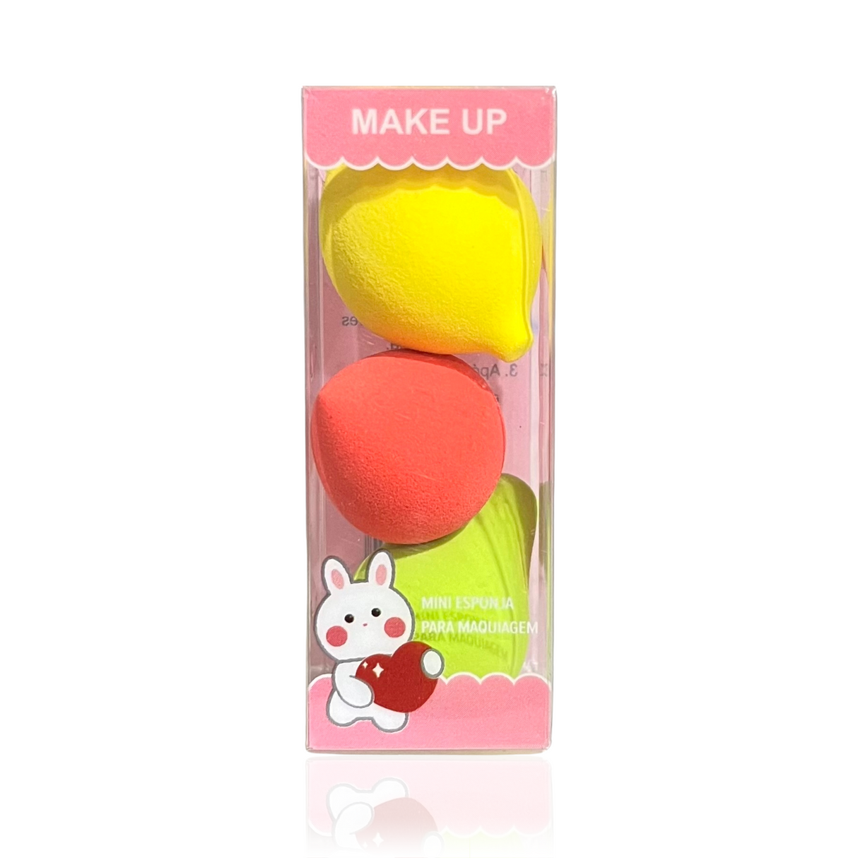 MakeUp Sponges Fruit Shape - 3pcs