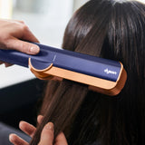 Dyson Airstrait Straightener and Dryer Pursian Blue
