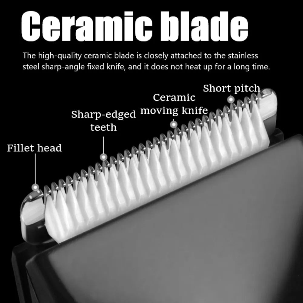 Kemei 3208 Ceramic Blade For Body&Sensitive Area