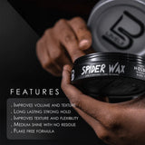 L3VEL3 Spider Wax - Fiber Texture Wax