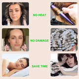 Professional Rubber Satin curler HeadBand