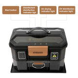 STYLANCE BarberSONIC Disinfectant Storage Box for Clipper Blades & Barber Accessories