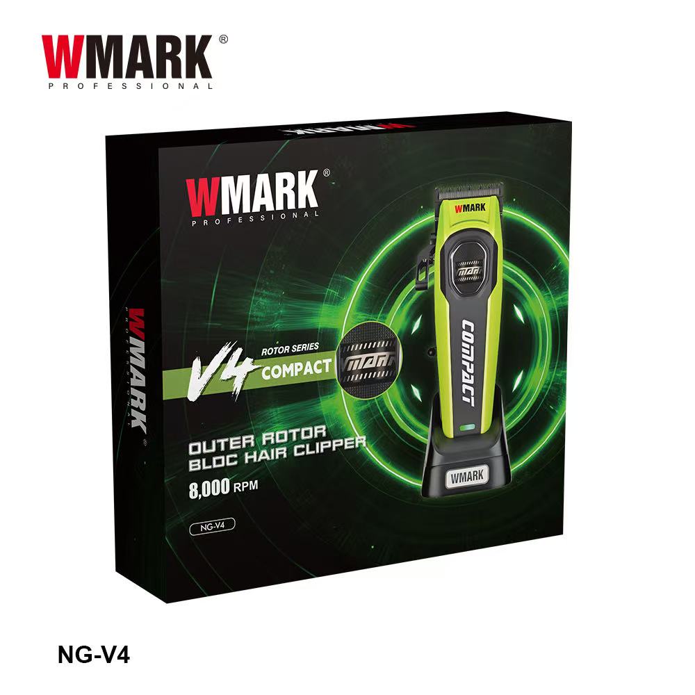 WMARK NG-V4 Outer Rotor BLDC Hair Clipper - 8000RPM