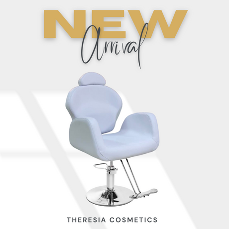 White Make-up Chair - Theresia Cosmetics - furniture - Theresia Cosmetics