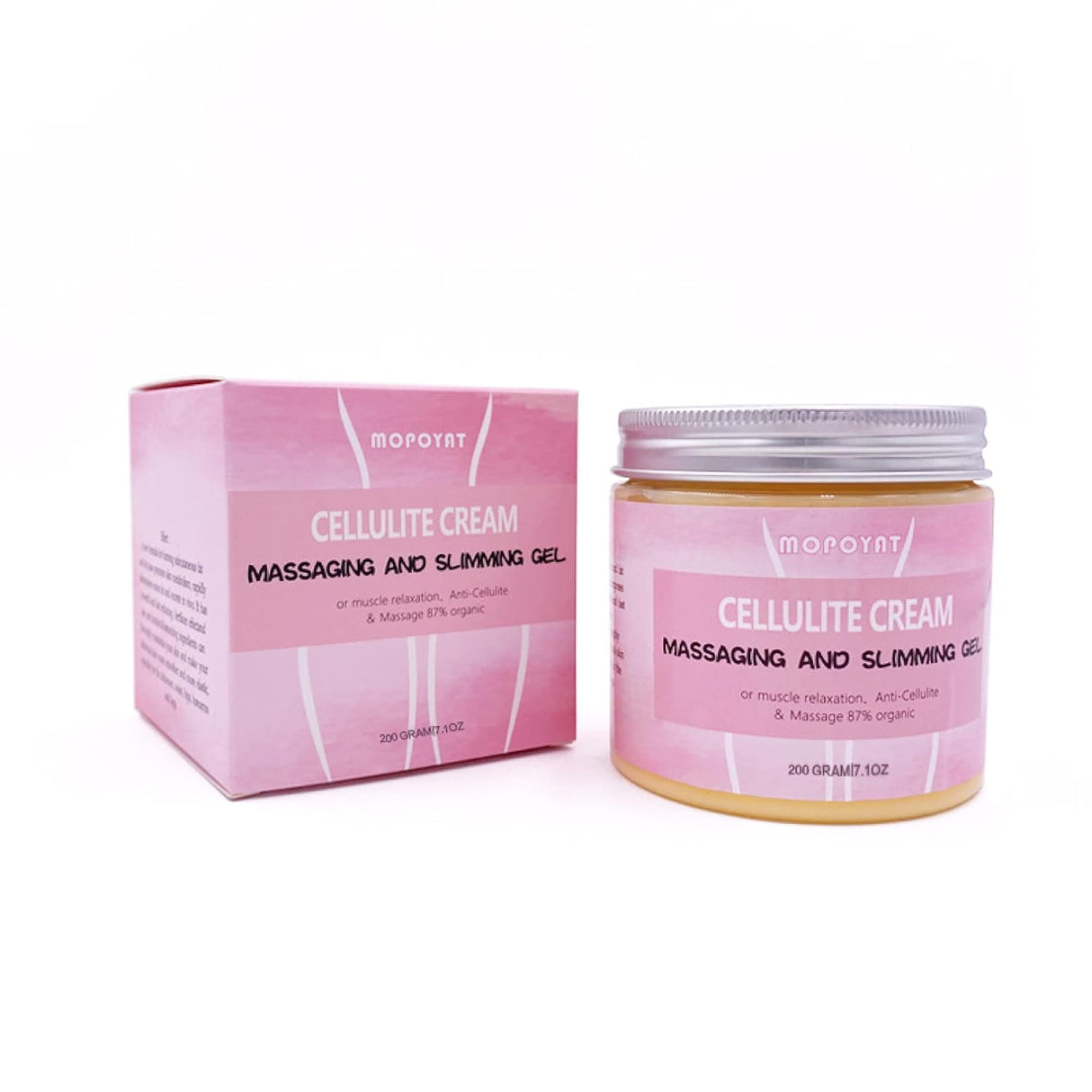 WLG Cellulite & Slimming Cream – Fat Burner for Belly, 200g