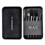 M.A.C Cosmetic Makeup Brush Set - 12 Pcs  (Pack of 12)