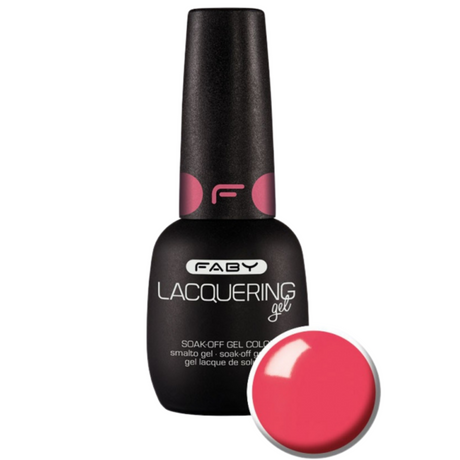Faby hula Hoop Pink Lacquering Gel 15ml - Theresia Cosmetics - Theresia Cosmetics