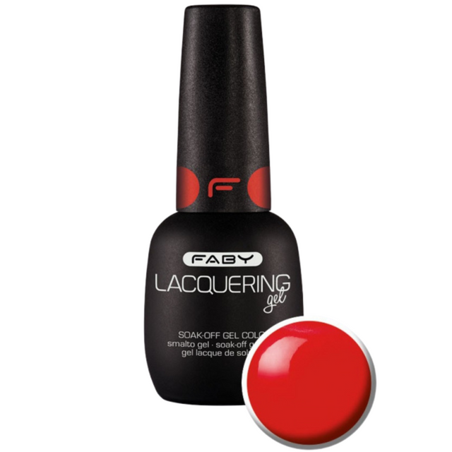 Faby Lucky Coral Lacquering Gel 15ml - Theresia Cosmetics - Gelish nails - Theresia Cosmetics