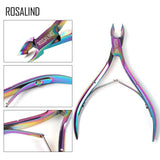 Rosalind - Rainbow Stainless Steel Cuticle Nippers - Theresia Cosmetics - Cuticle clippers - Theresia Cosmetics