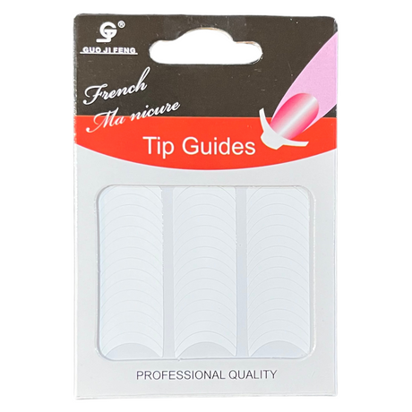 French Manicure Nail Tip Guides 48 pcs - Theresia Cosmetics - Nail tips - Theresia Cosmetics